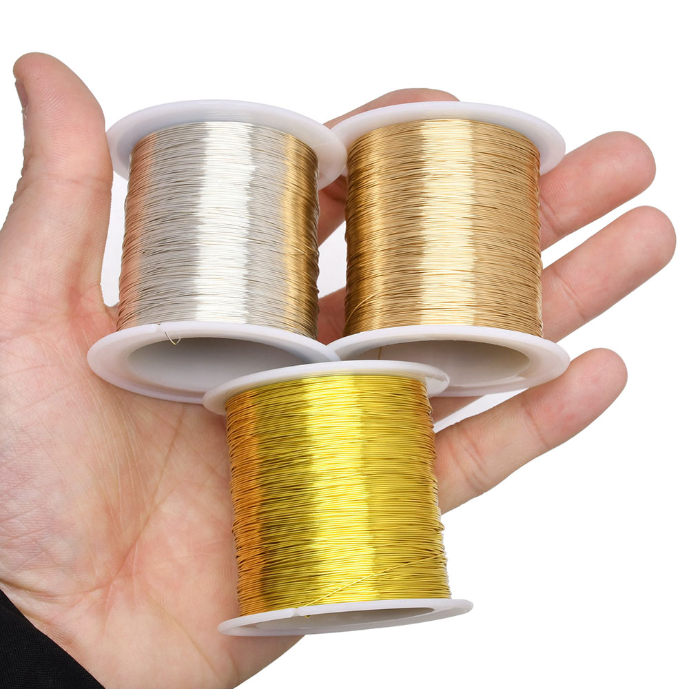 100m/328ft Fadeless Copper Cla - Jewelry Making Wire ulasan dan harga