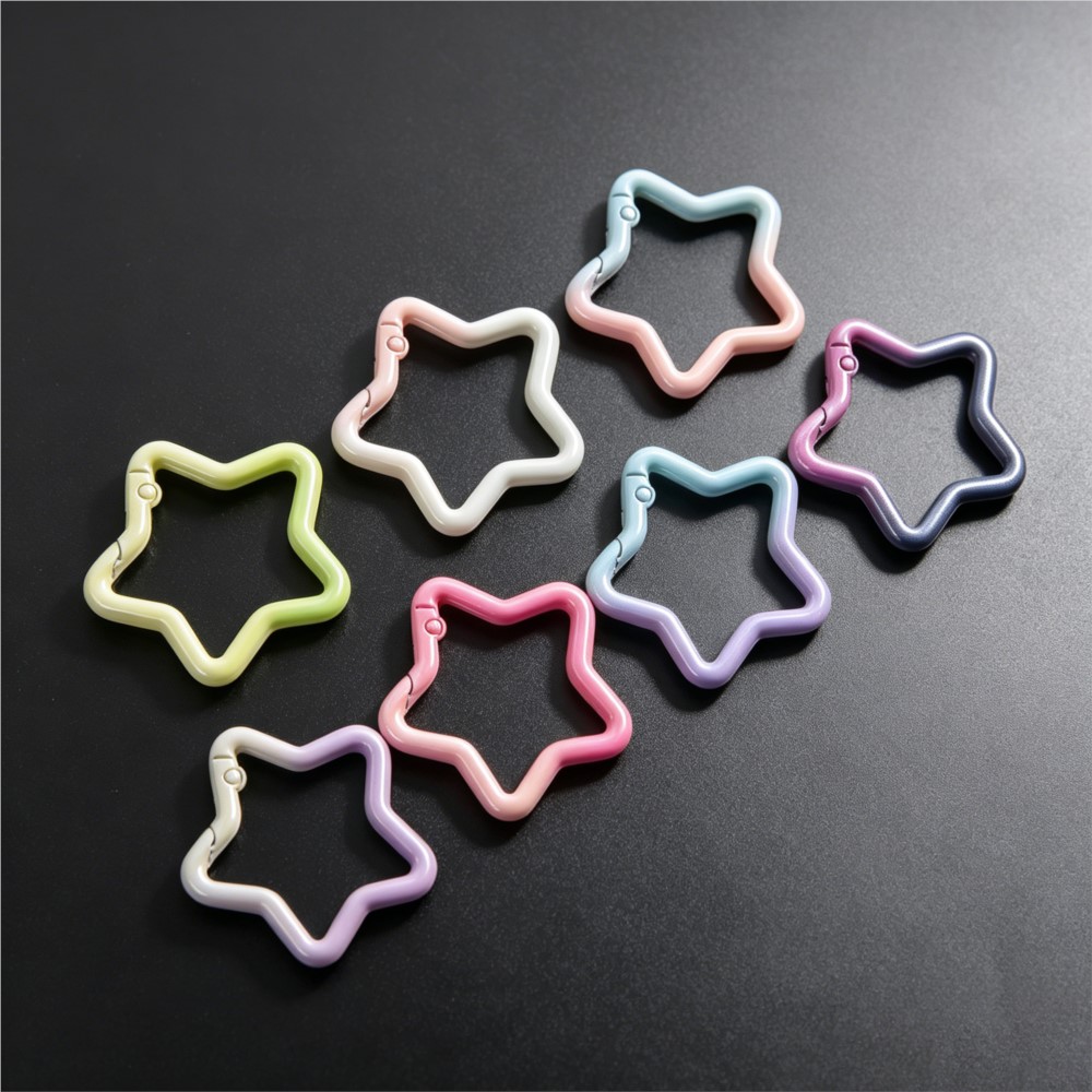 5PCS Gradient Star Shape Sprin - Jewelry Making Basics ulasan dan harga
