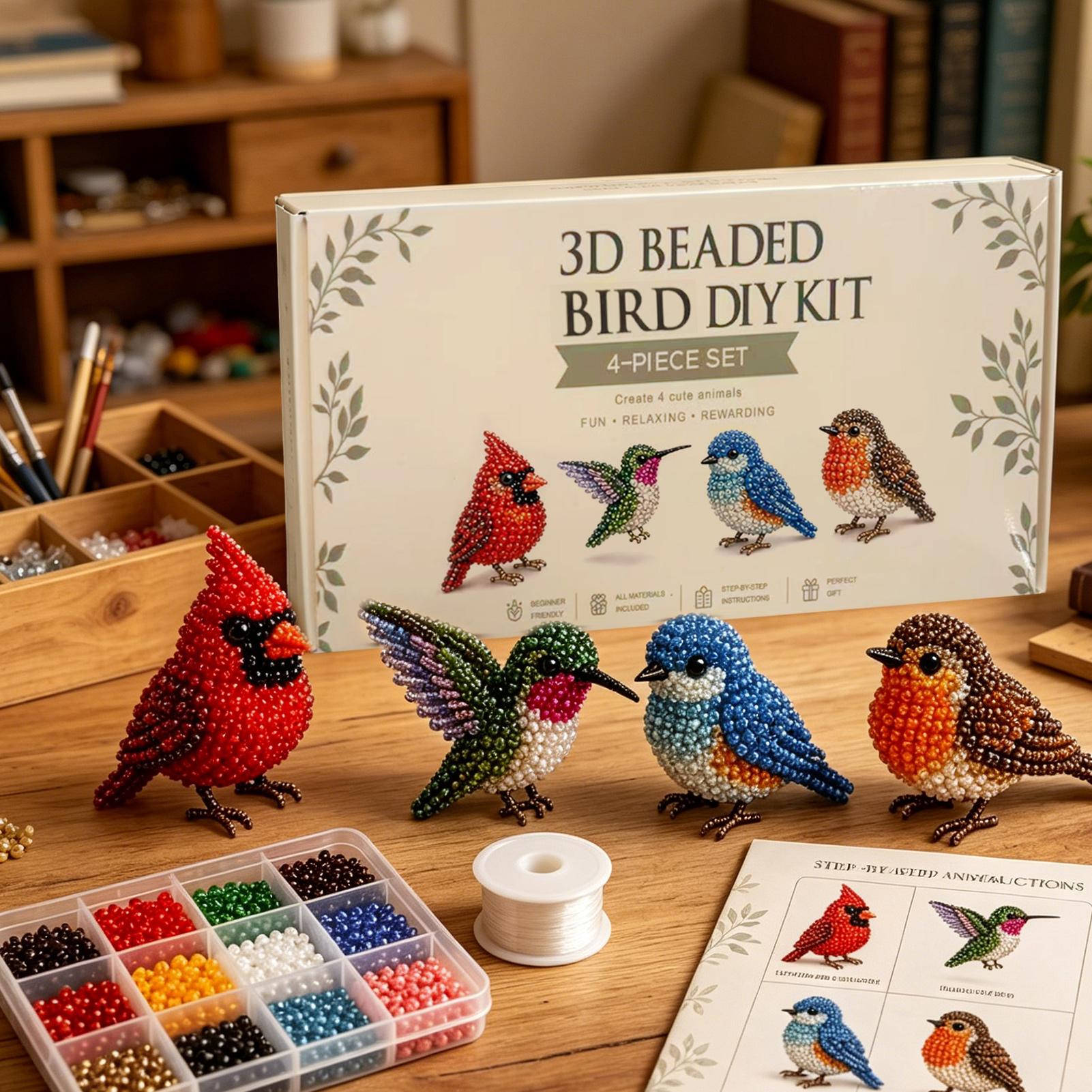 3D Beaded Animal Kit Handmade  - Jewelry Making For Beginners ulasan dan harga